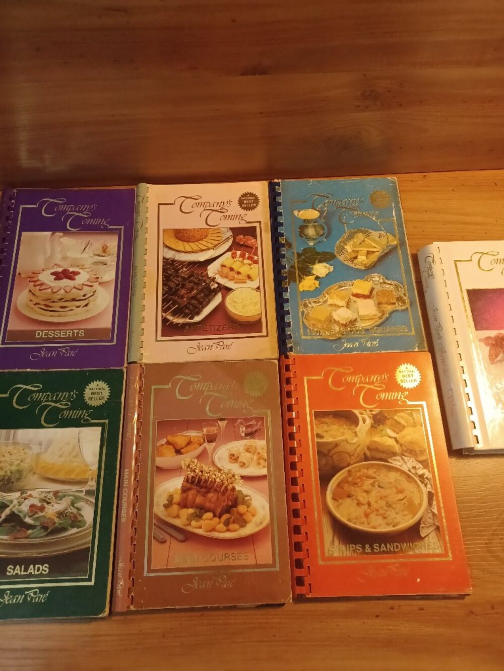Company's Coming Cookbooks Lot Of 7
